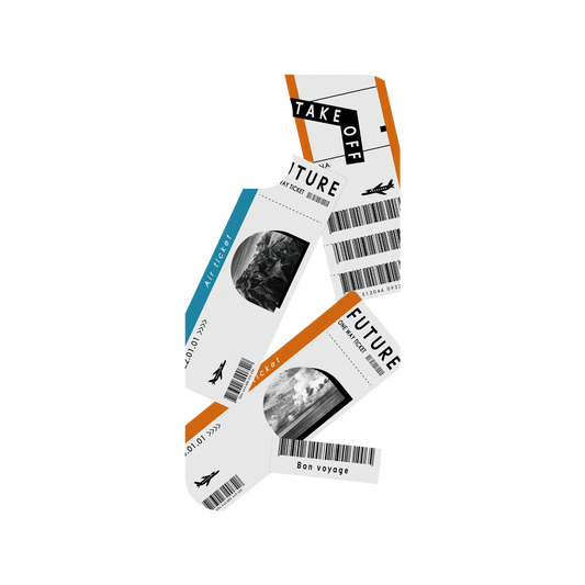 RHINOSHIELD Clear iPhone 12 Case: Original Designs - Air Ticket