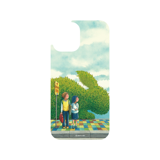 RHINOSHIELD X Jimmy Clear iPhone 12 Pro Case - Year of the Rabbit Series - Waiting for the Bus