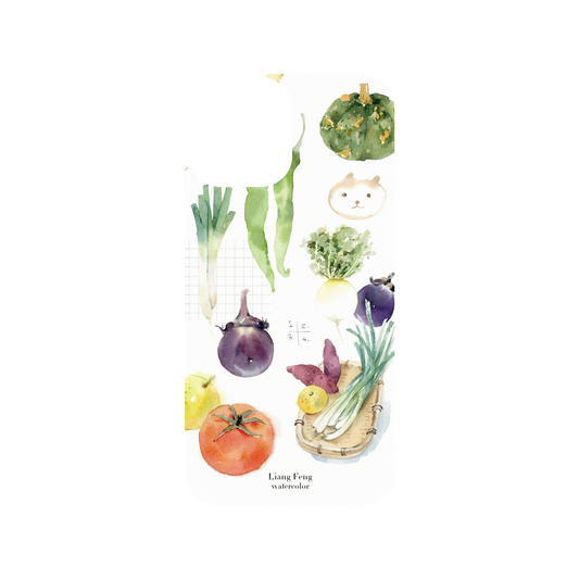 RhinoShield X Liang Feng Clear iPhone 12 Pro Max Case - Wild Vegetables