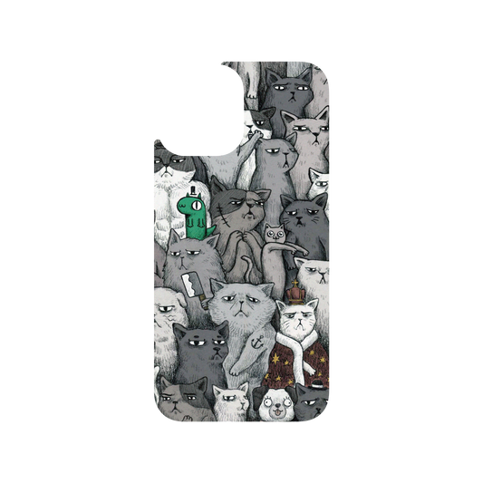 RhinoShield X Incrediville Clear iPhone 12 Pro Max Case - Tough Cats
