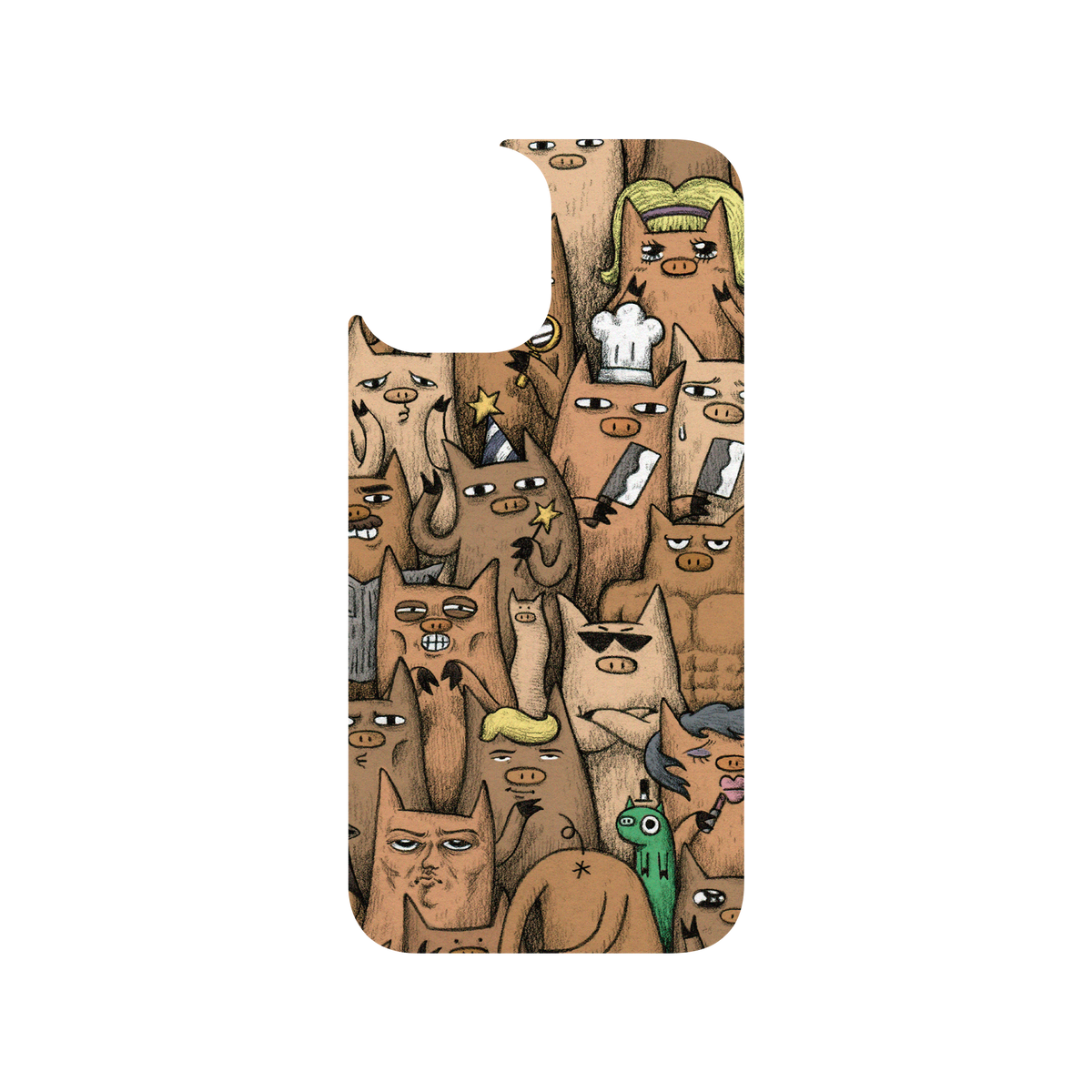 RhinoShield X Incrediville Clear iPhone 12 Pro Max Case - Revenge of the Pigs