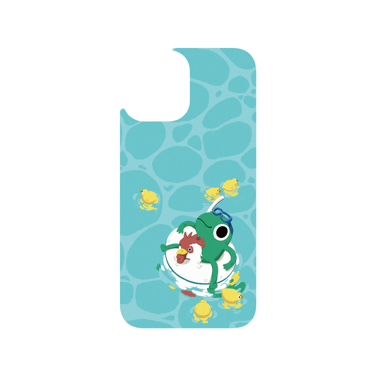 RhinoShield X Incrediville Clear iPhone 12 Pro Max Case - Chicken Floaty