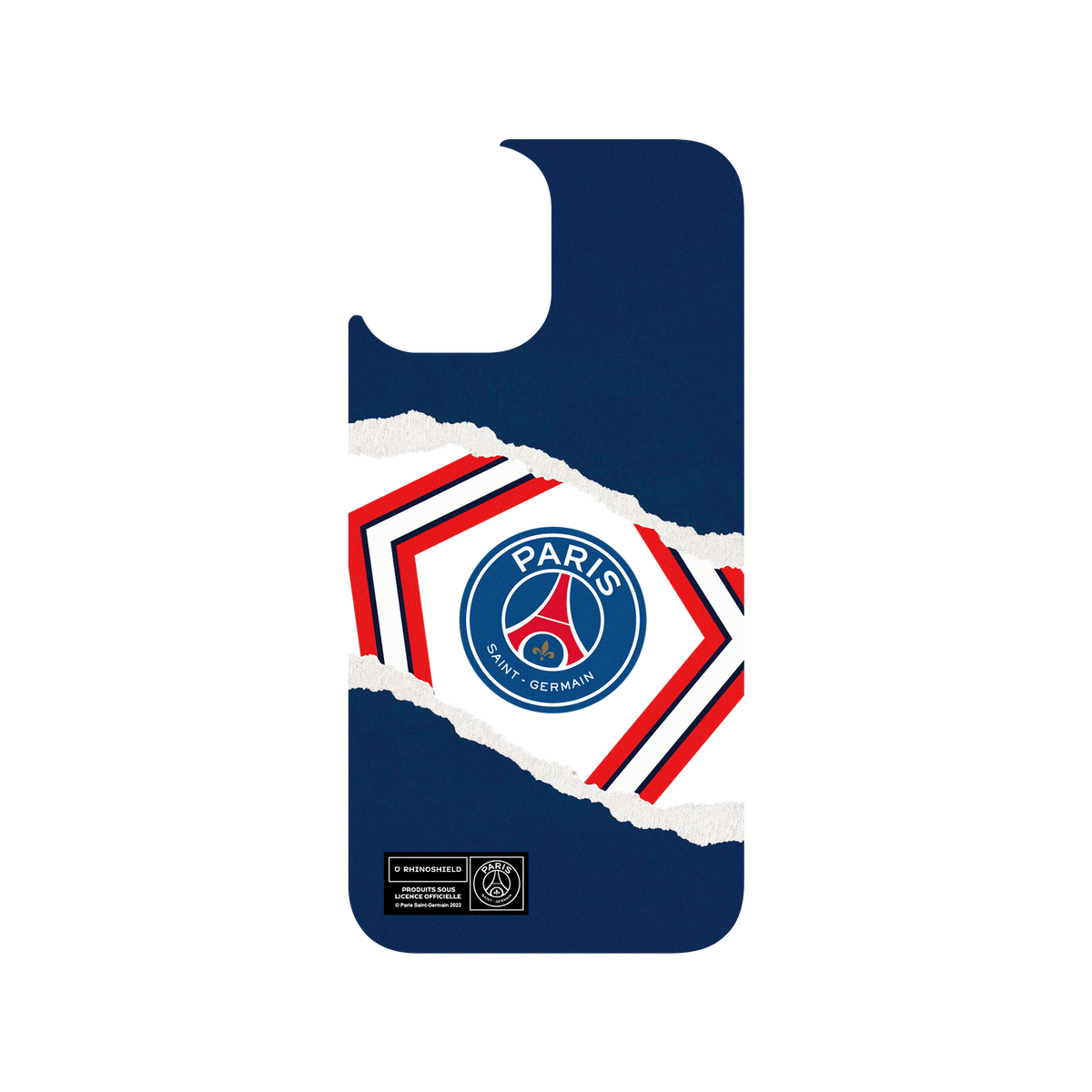 RhinoShield X PSG Clear iPhone 12 Pro Max Case - Paris Saint-Germain - Fourth Logo