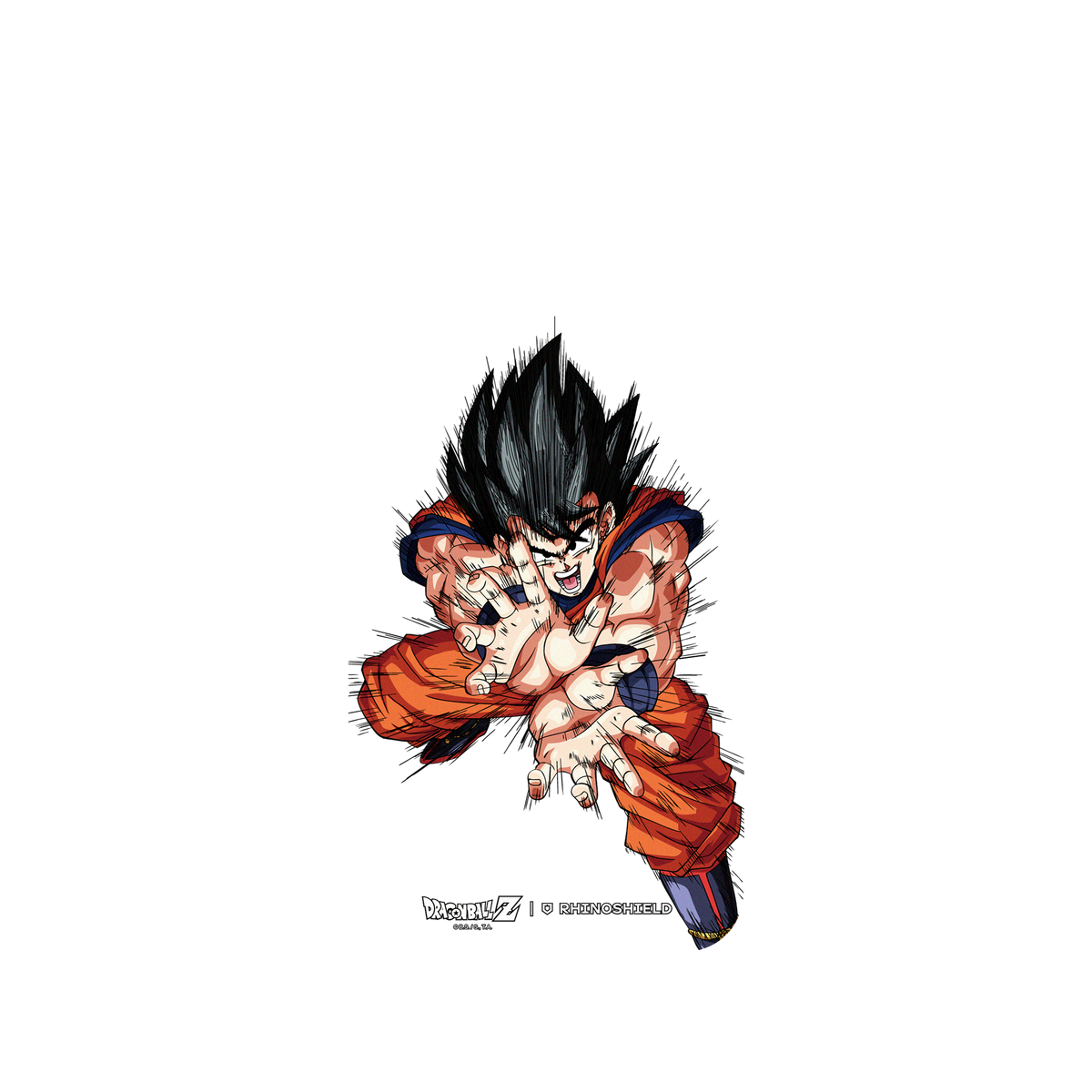 RhinoShield X Dragon Ball Z Clear iPhone 12 Pro Max Case - Goku