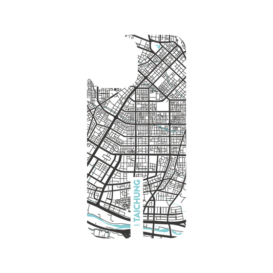 iPhone 12 Pro Max 犀牛盾Clear聯名設計款透明手機殼 JOCR - Taichung (Black Logo)