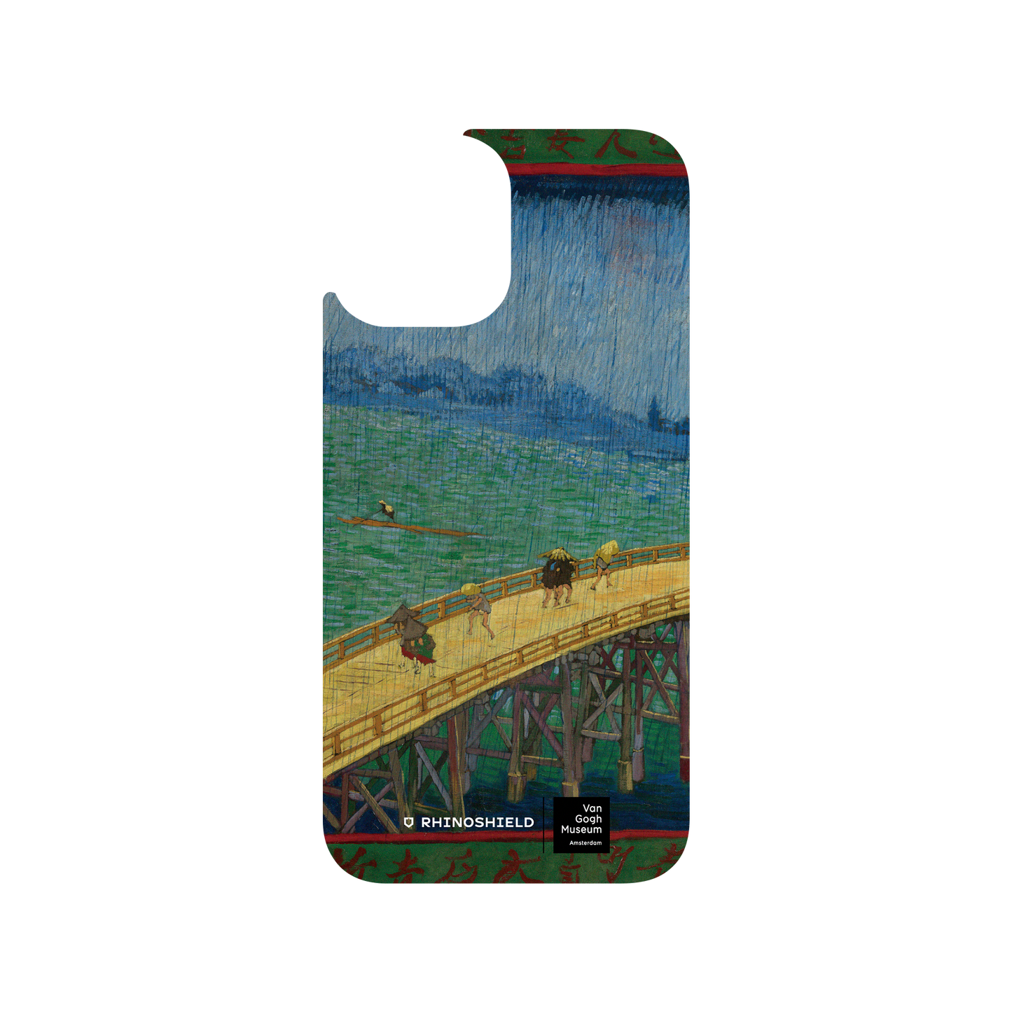 RhinoShield X Van Gogh Museum Clear iPhone 12 Pro Max Case - Bridge in the Rain (after Hiroshige)