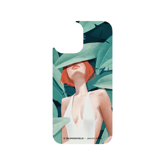RhinoShield X Janice Sung Clear iPhone 12 Pro Max Case - Orange