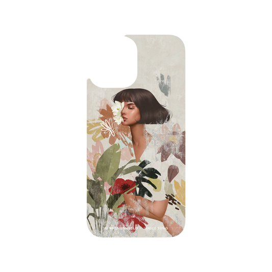 RhinoShield X Janice Sung Clear iPhone 12 Pro Max Case - Flora 2