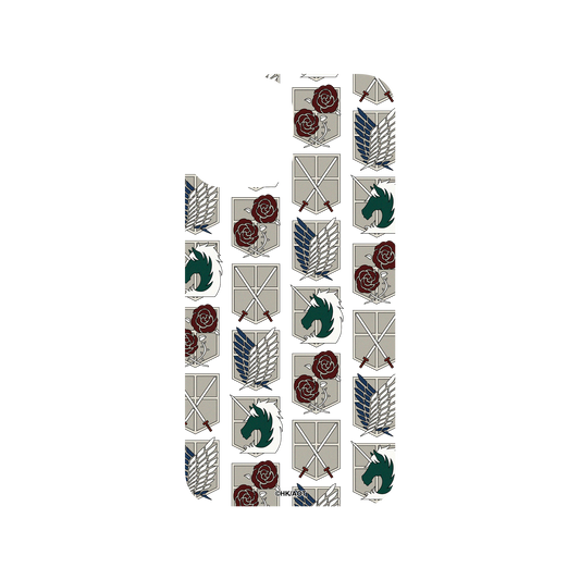 RhinoShield X Attack on Titan Clear iPhone 12 Pro Max Case - Attack on Titan Regiments