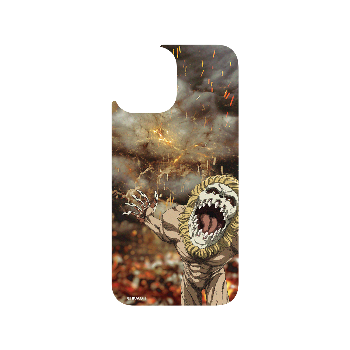 RhinoShield X Attack on Titan Clear iPhone 12 Pro Max Case - Jaw Titan