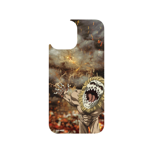 RhinoShield X Attack on Titan Clear iPhone 12 Pro Max Case - Jaw Titan
