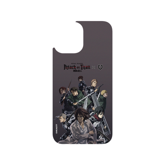 RhinoShield X Attack on Titan Clear iPhone 12 Pro Max Case - Group - Season 4