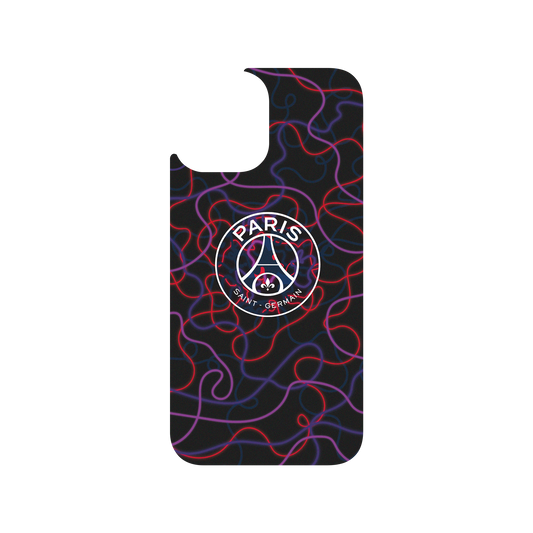 RHINOSHIELD X PSG Clear iPhone 12 Pro Max Case - Paris Saint-Germain Neon Logo