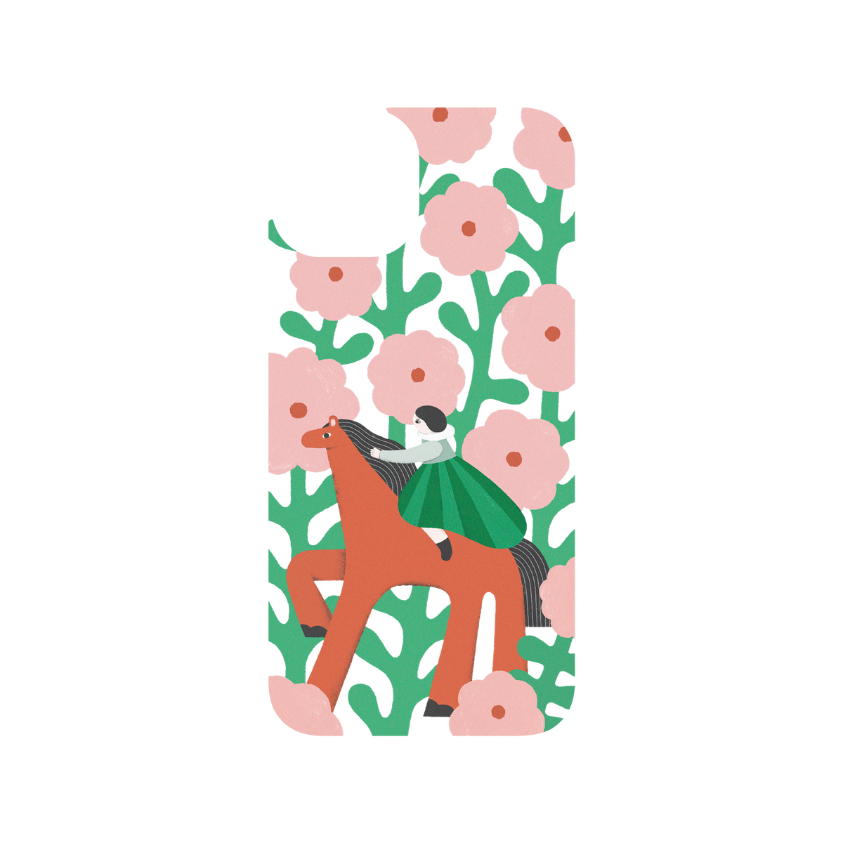 RhinoShield X Baozi Chen Clear iPhone 13 Case - Forward