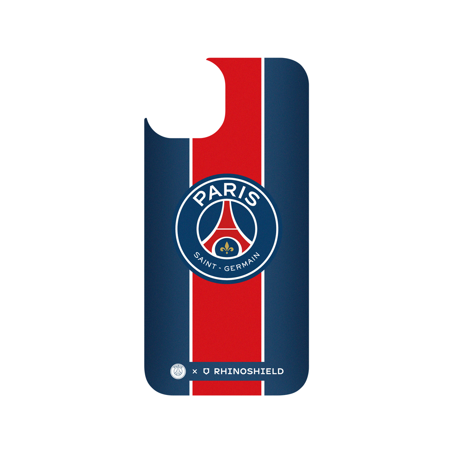 RhinoShield X PSG Clear iPhone 13 Case - Hechter Blue