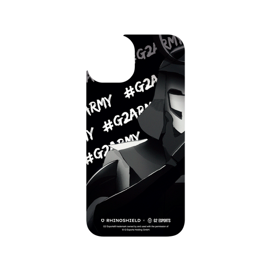 RhinoShield X G2 Esports Clear iPhone 13 Case - #G2ARMY - Samurai