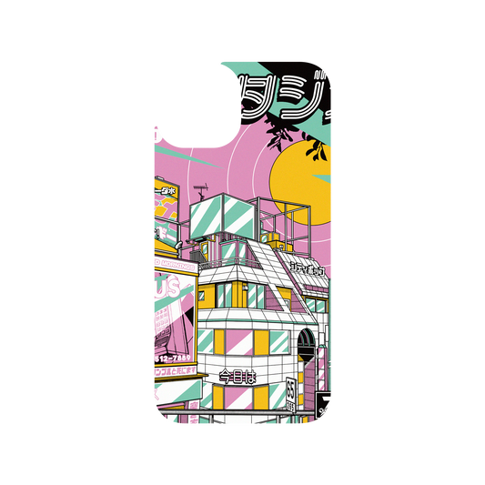 RhinoShield X Paiheme Studio Clear iPhone 13 Case - City