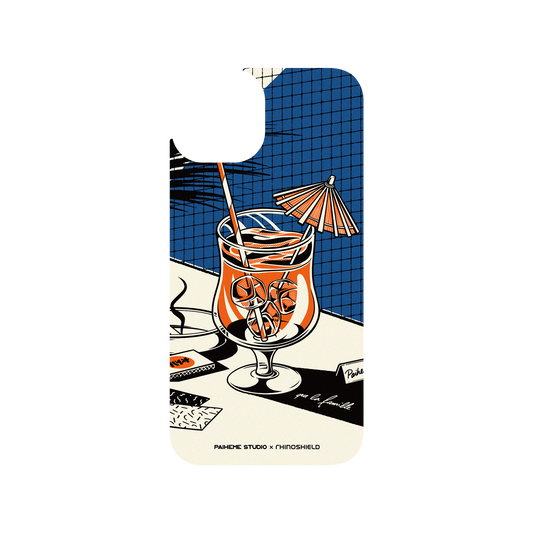 RhinoShield X Paiheme Studio Clear iPhone 13 Case - Cocktail Normal