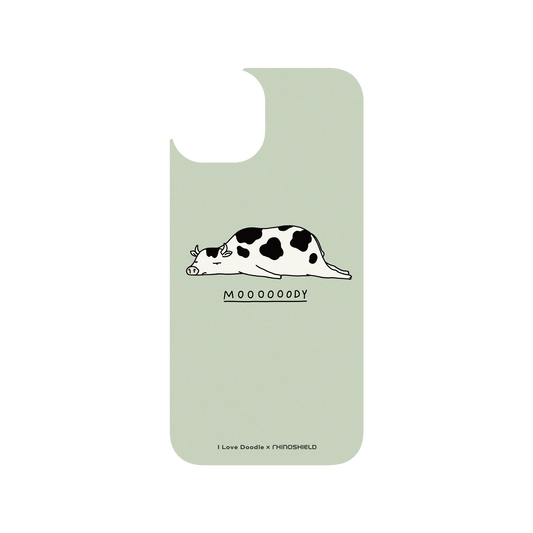 RhinoShield X I Love Doodle Clear iPhone 13 Case - Mooooody