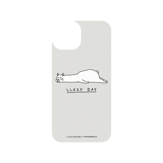 RhinoShield X I Love Doodle Clear iPhone 13 Case - Llazy Day