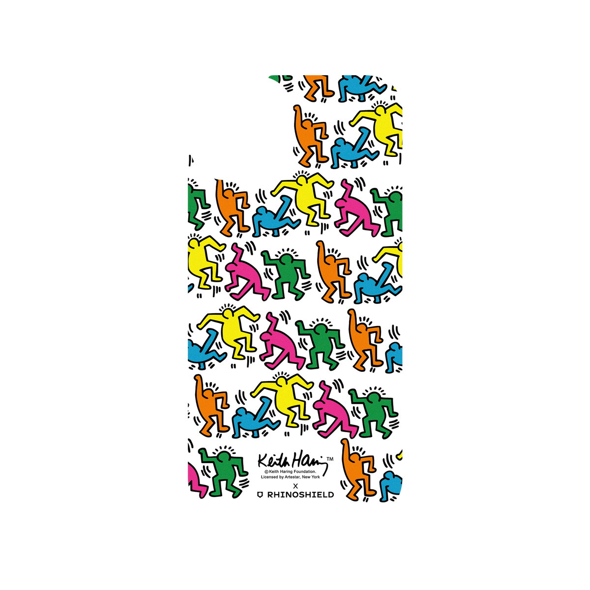 RhinoShield X Keith Haring Clear iPhone 13 Case - Dancing Figures