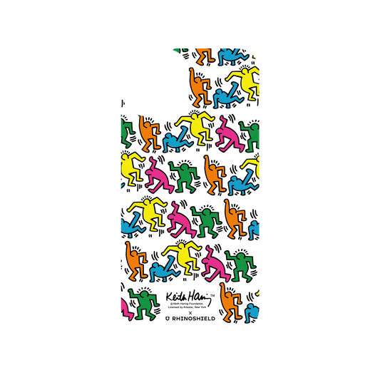 RhinoShield X Keith Haring Clear iPhone 13 Case - Dancing Figures