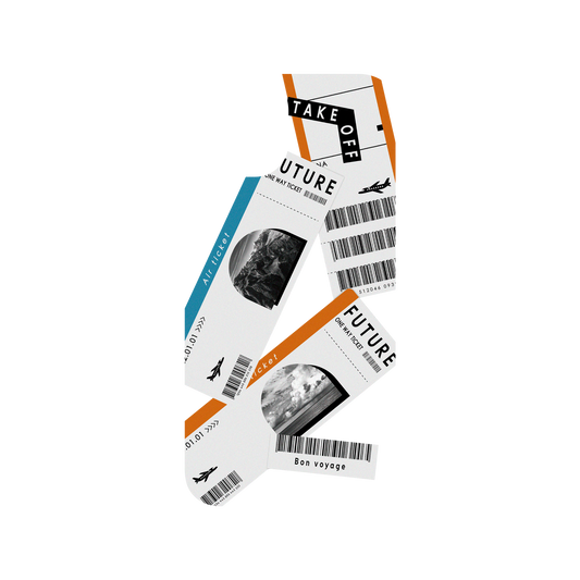 RHINOSHIELD Clear iPhone 13 Case: Original Designs - Air Ticket