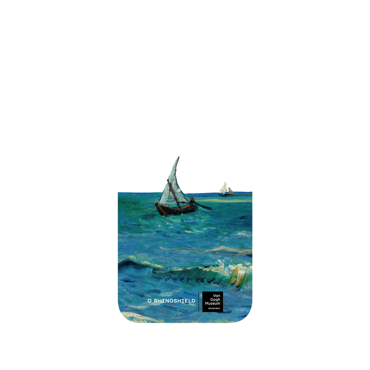 RHINOSHIELD X Van Gogh Museum  Clear iPhone 13 Case - Seascape near Les Saintes-Maries-de-la-Mer