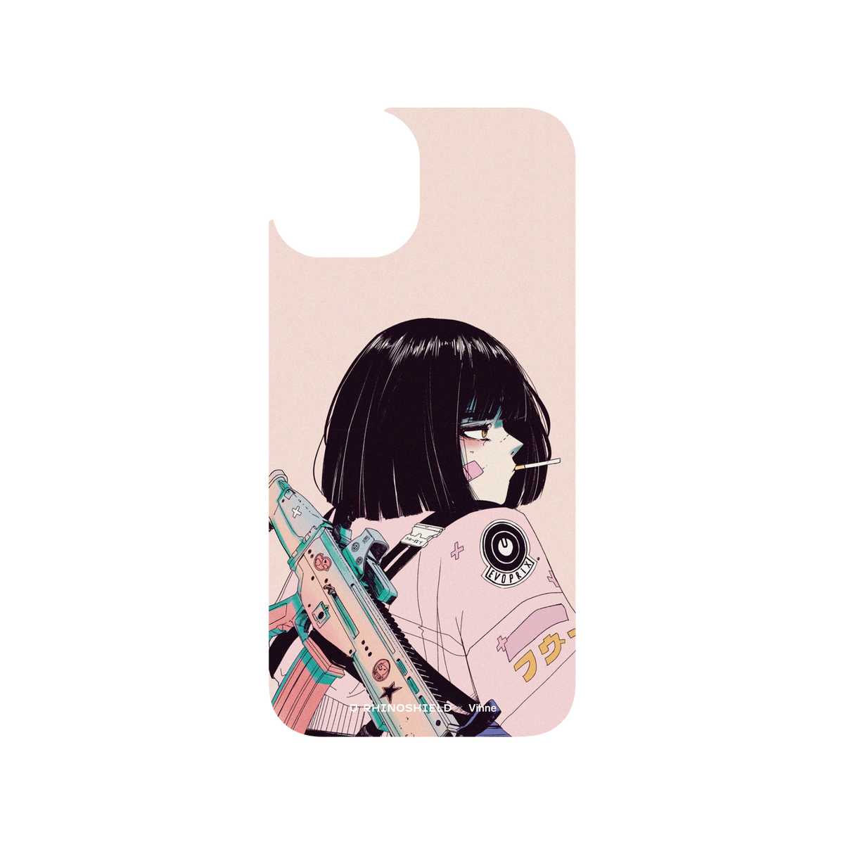 RhinoShield X Vinne Clear iPhone 13 Case - Akira