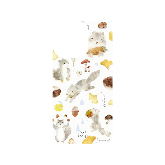 RhinoShield X Liang Feng Clear iPhone 13 Pro Case - Squirrel