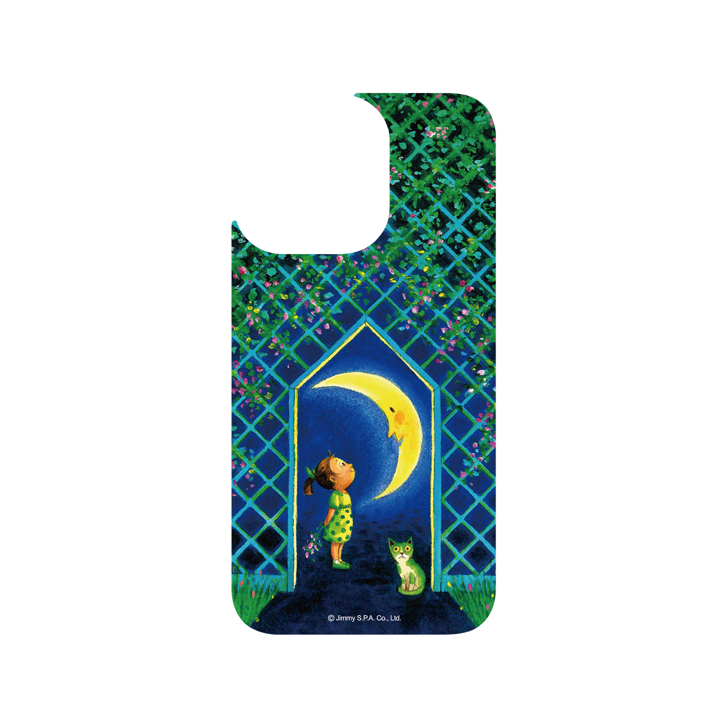 RhinoShield X Jimmy Clear iPhone 13 Pro Case - Lucky Meeting You - Moon