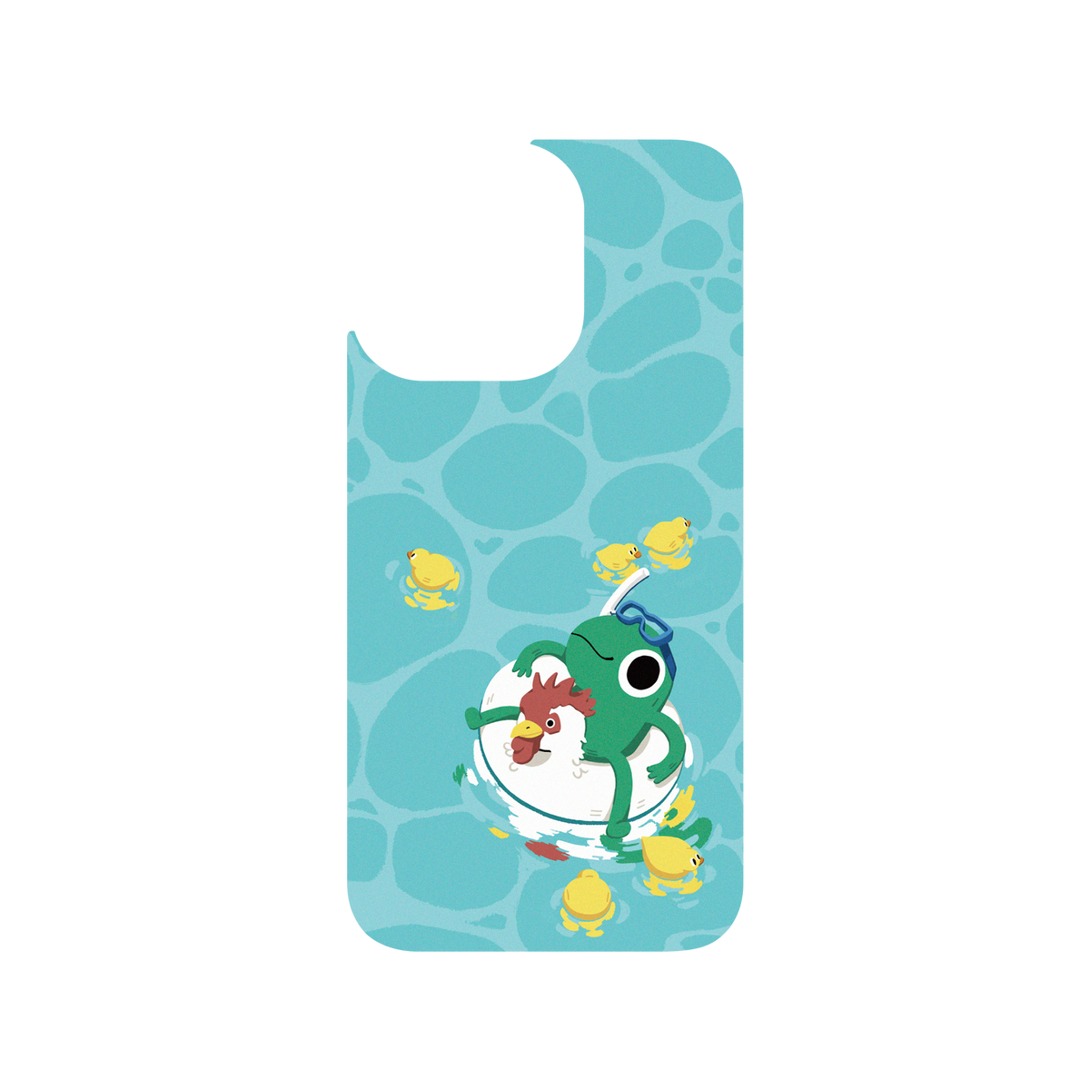 RhinoShield X Incrediville Clear iPhone 13 Pro Case - Chicken Floaty