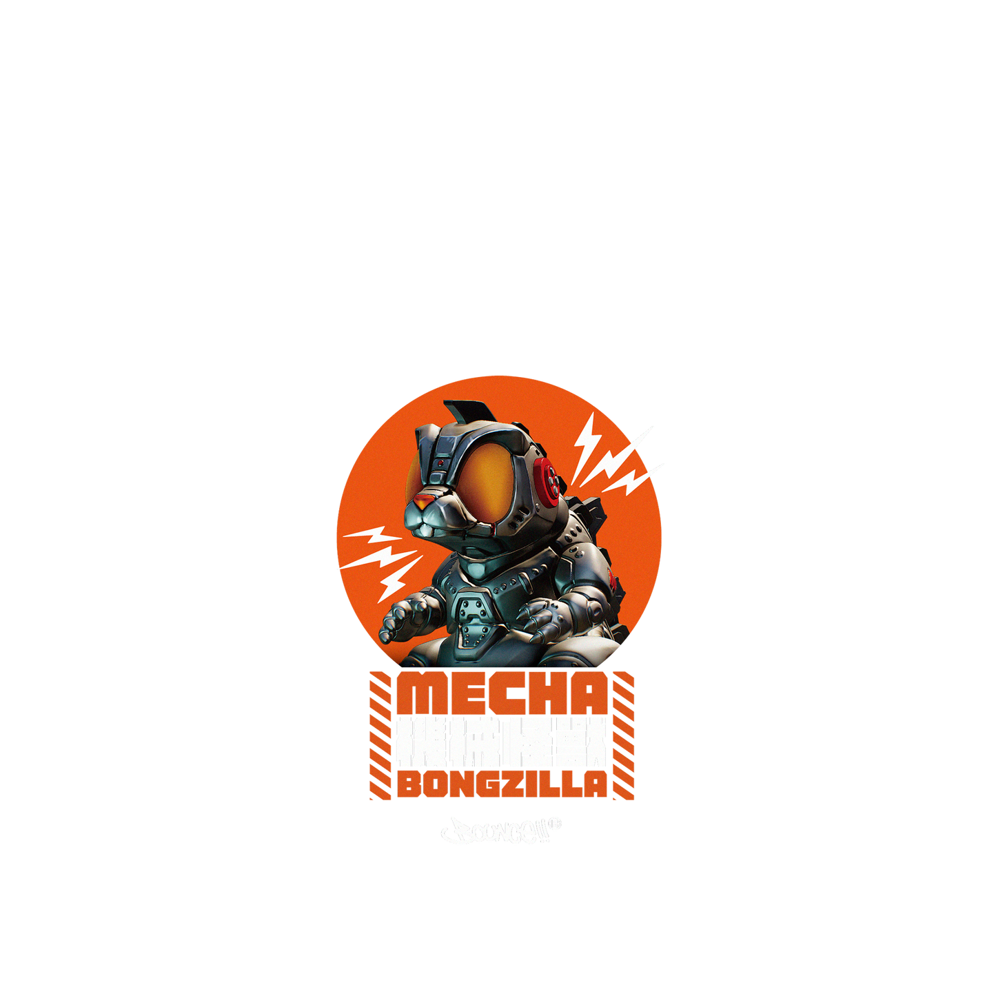 iPhone 13 Pro 犀牛盾Clear聯名設計款透明手機殼 BOUNCE - MECHA BONGZILLA