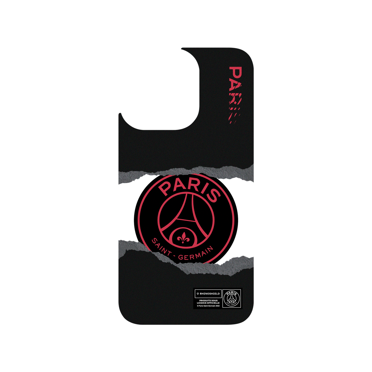 RhinoShield X PSG Clear iPhone 13 Pro Case - Paris Saint-Germain - Third Logo