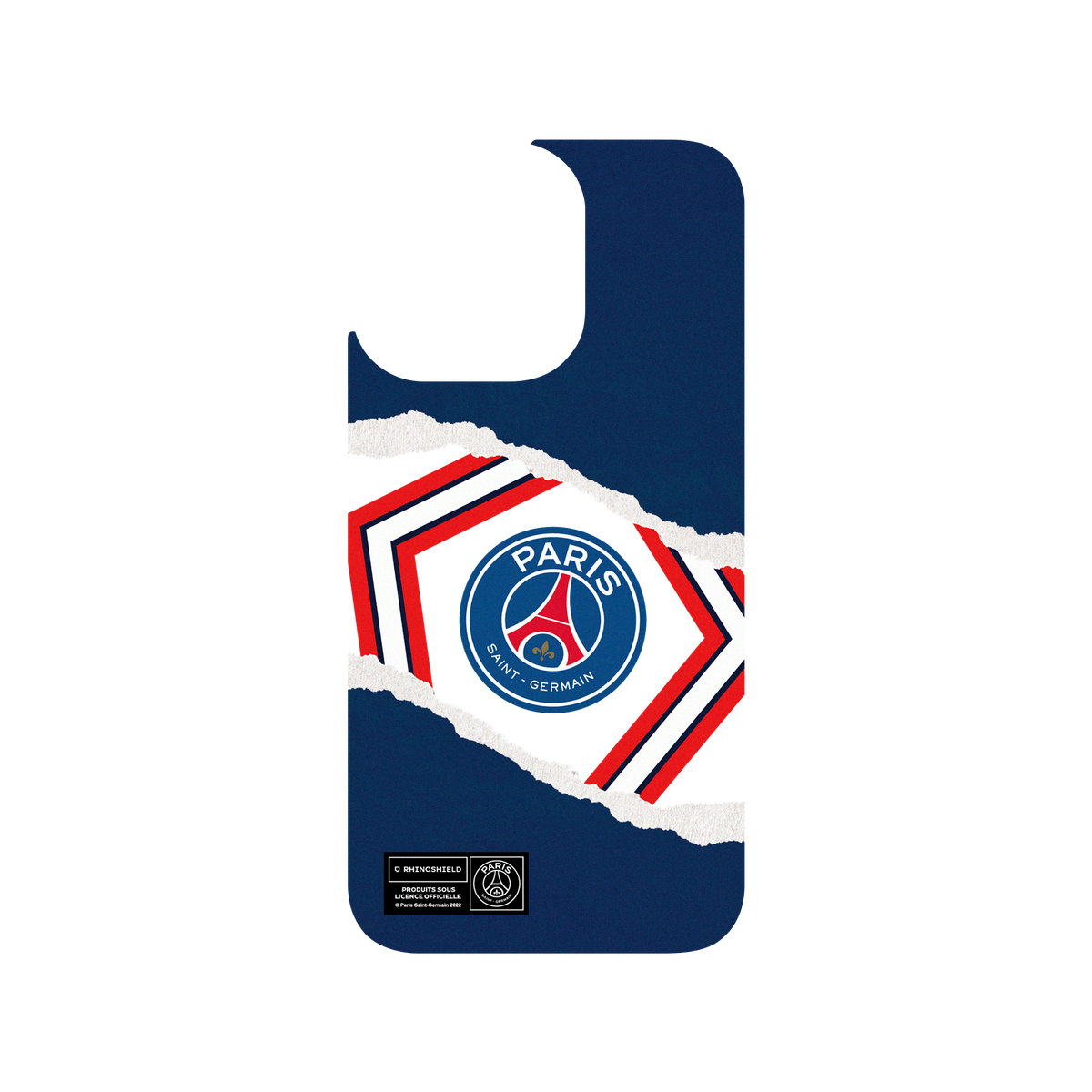 RhinoShield X PSG Clear iPhone 13 Pro Case - Paris Saint-Germain - Fourth Logo