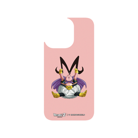 RhinoShield X Dragon Ball Z Clear iPhone 13 Pro Case - Majin Buu & Majin symbol