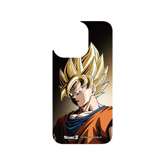 RhinoShield X Dragon Ball Z Clear iPhone 13 Pro Case - Goku - Super Saiyan - Dark edition