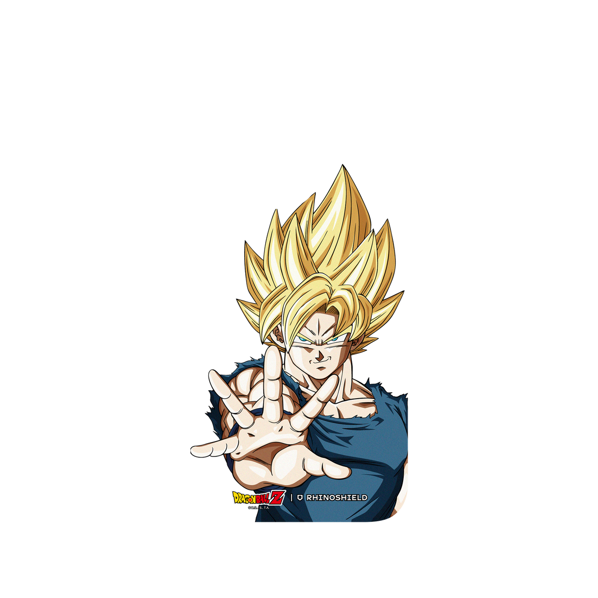 RhinoShield X Dragon Ball Z Clear iPhone 13 Pro Case - Goku - Super Saiyan