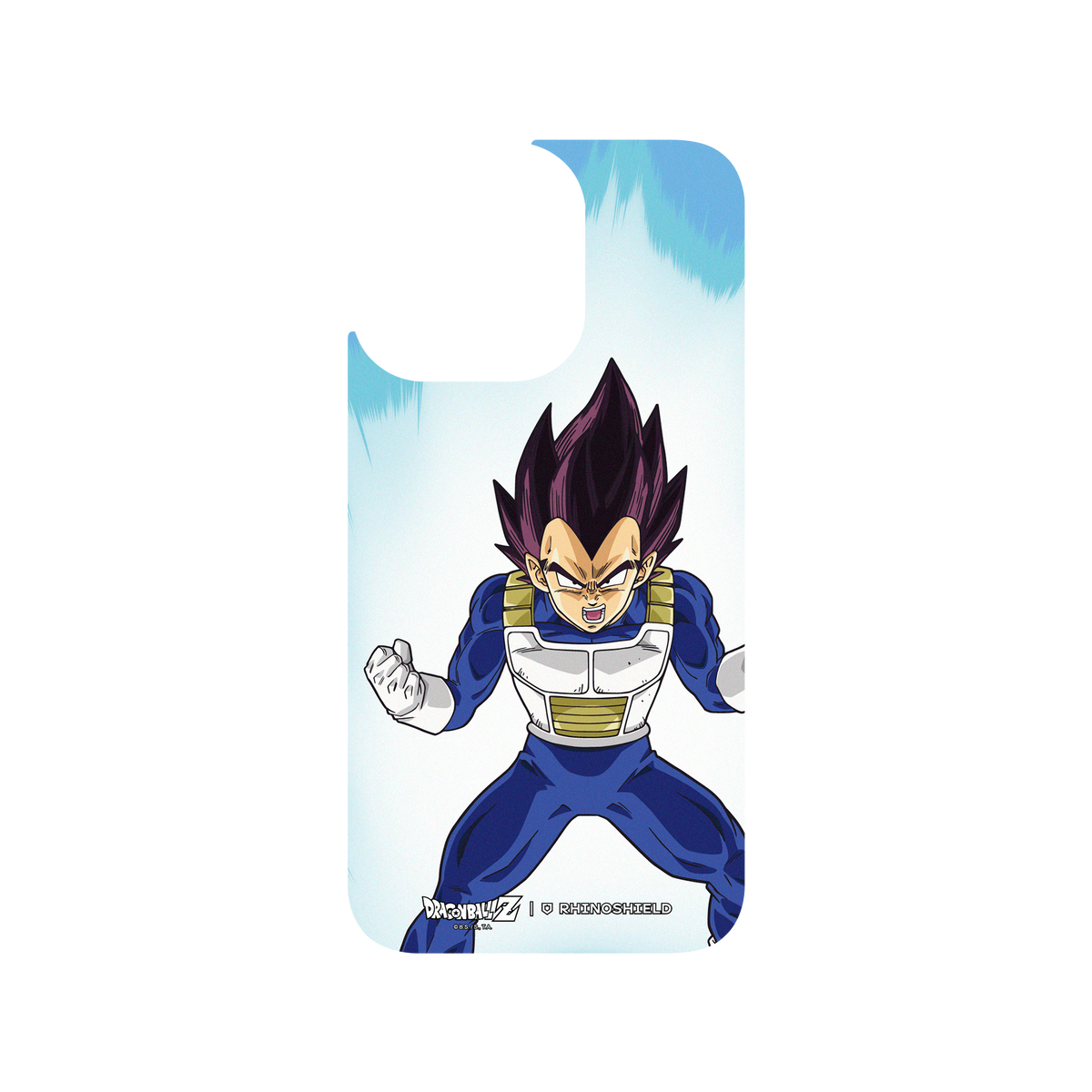 RhinoShield X Dragon Ball Z Clear iPhone 13 Pro Case - Vegeta