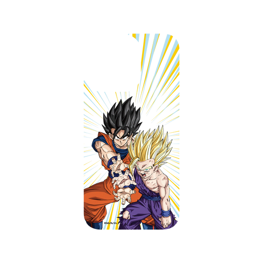 RhinoShield X Dragon Ball Z Clear iPhone 13 Pro Case - Father-Son Kamehameha