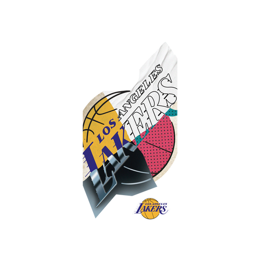 iPhone 13 Pro 犀牛盾Clear聯名設計款透明手機殼 NBA - 拼接系列-洛杉磯湖人 L.A. Lakers - Style Mix