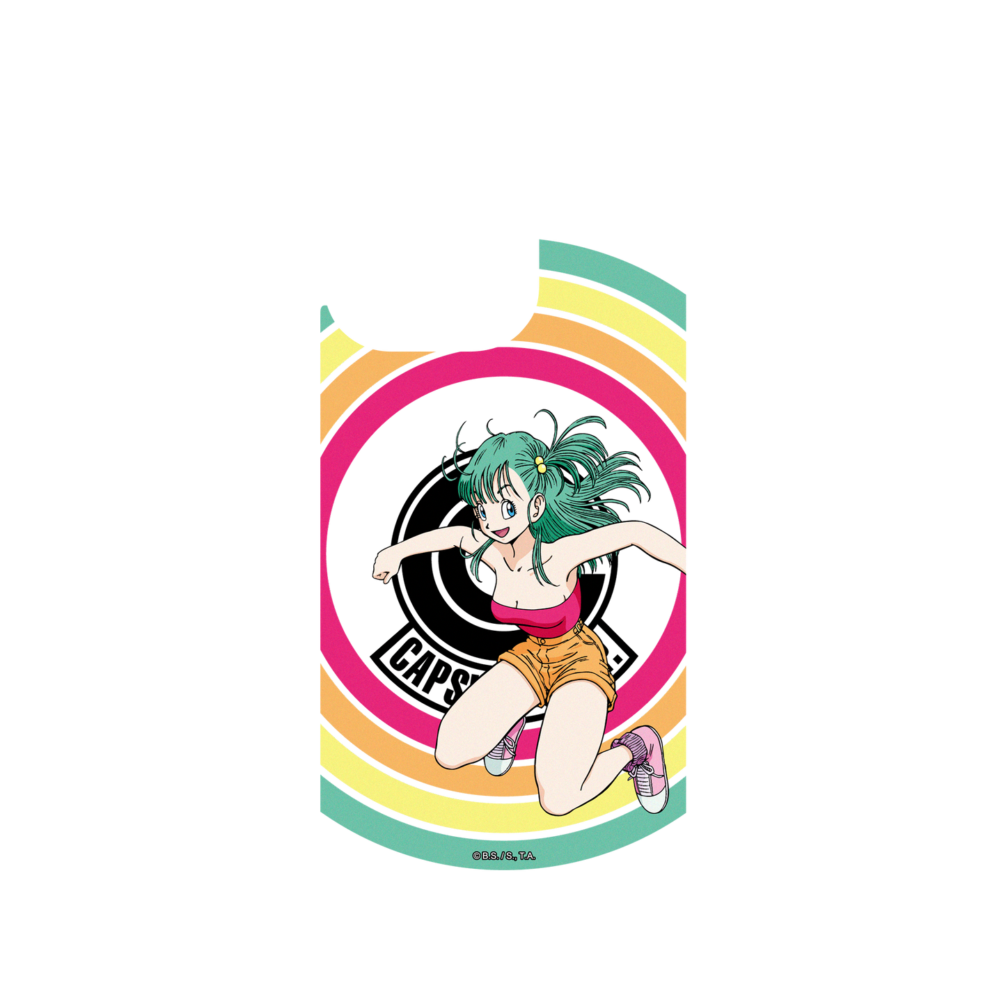 RhinoShield X Dragon Ball Clear iPhone 13 Pro Case - Jumping Bulma