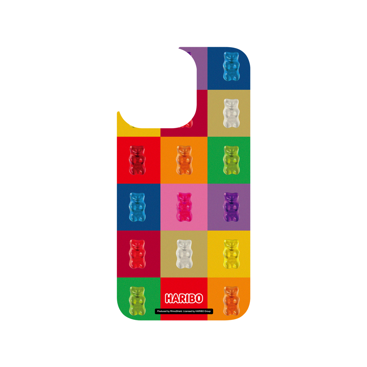 RhinoShield X Haribo Clear iPhone 13 Pro Case - GoldBear Quilt