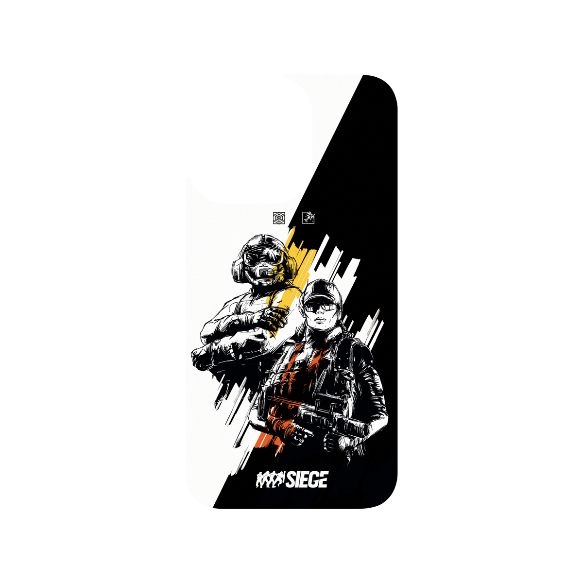 RhinoShield X 6: Siege Clear iPhone 13 Pro Case - Jäger and Ash