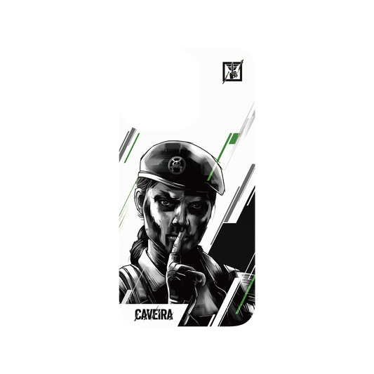 RhinoShield X 6: Siege Clear iPhone 13 Pro Case - Caveira - Sketch