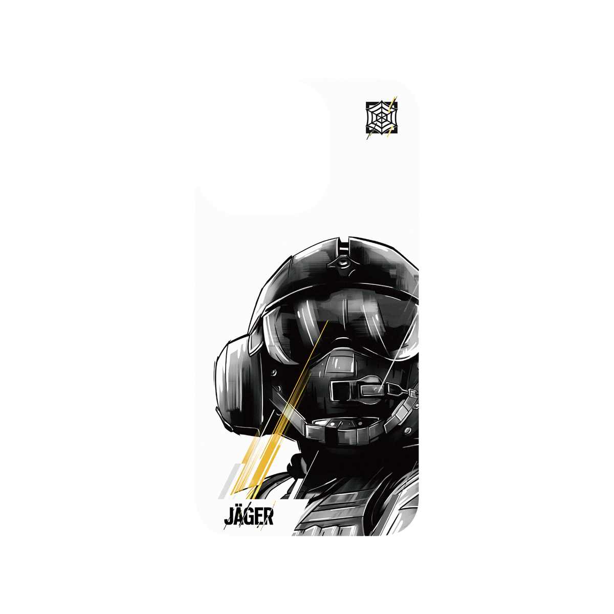 RhinoShield X 6: Siege Clear iPhone 13 Pro Case - Jäger - Sketch