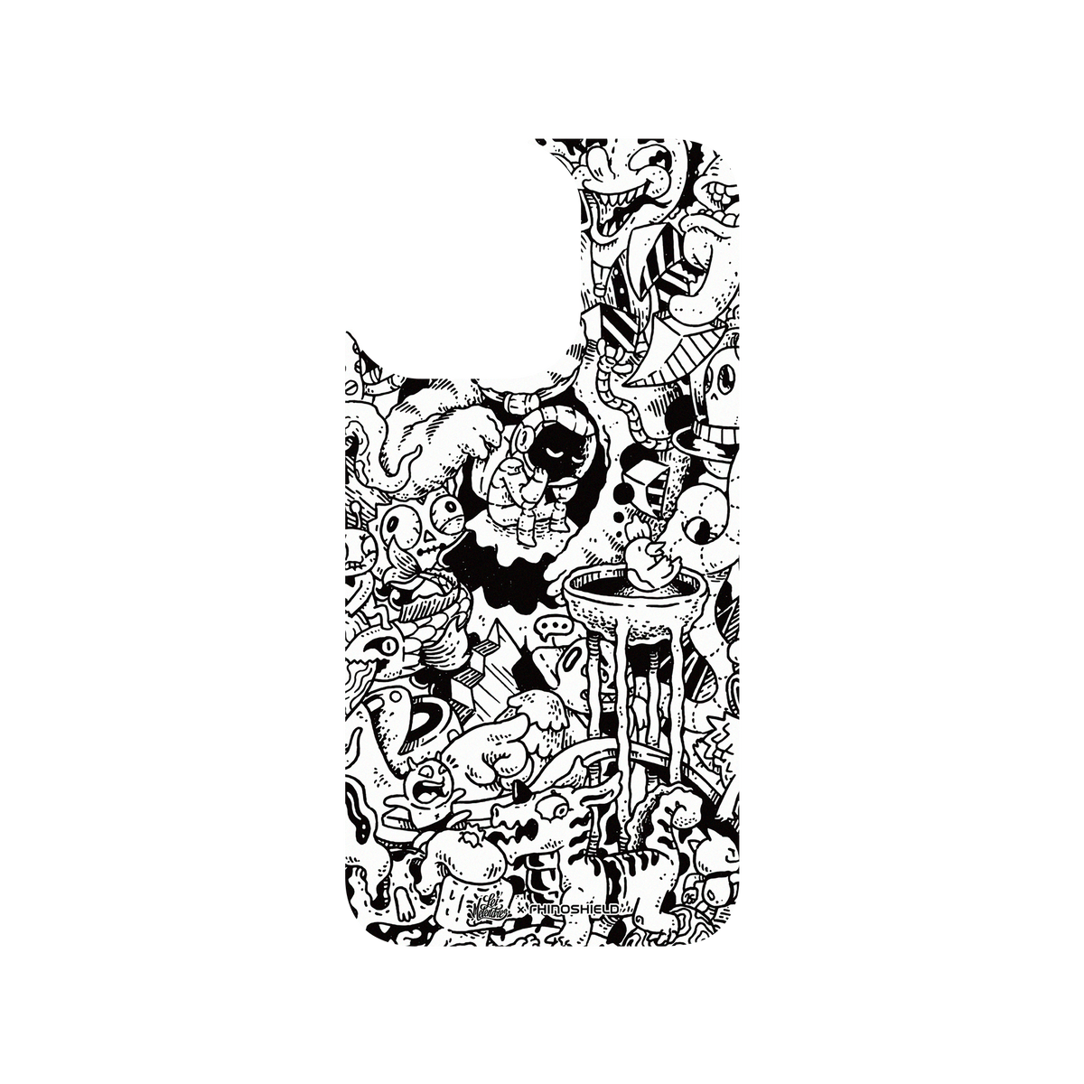 RhinoShield X Lei Melendres Clear iPhone 13 Pro Case - Never Alone