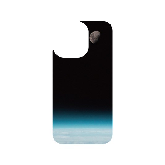 RhinoShield X Cosmos Clear iPhone 13 Pro Case - Waxing Gibbous Moon