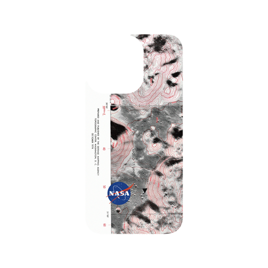 RhinoShield X Cosmos Clear iPhone 13 Pro Case - Apollo 17 Landing Site