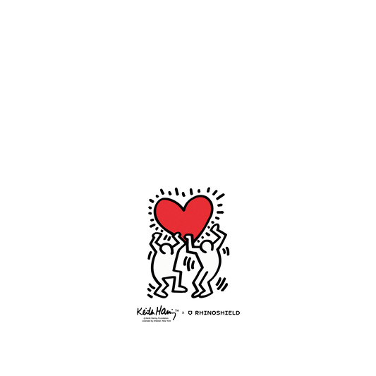RhinoShield X Keith Haring Clear iPhone 13 Pro Case - Heart